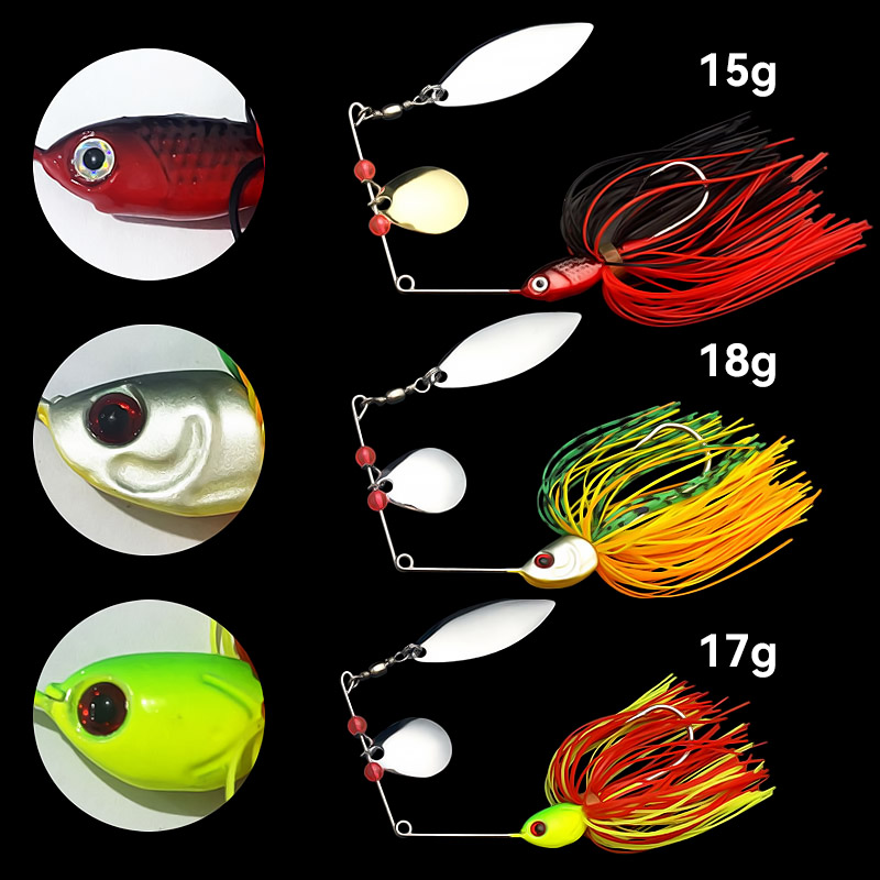 Bazooka 15g 18g Spinnerbait Fi - Fishing Lure Jerkbait ulasan dan harga