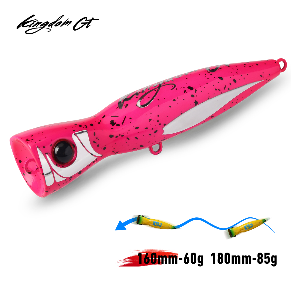Kingdom GT Topwater Popper Fis - Fishing Lure Buzzbait ulasan dan harga
