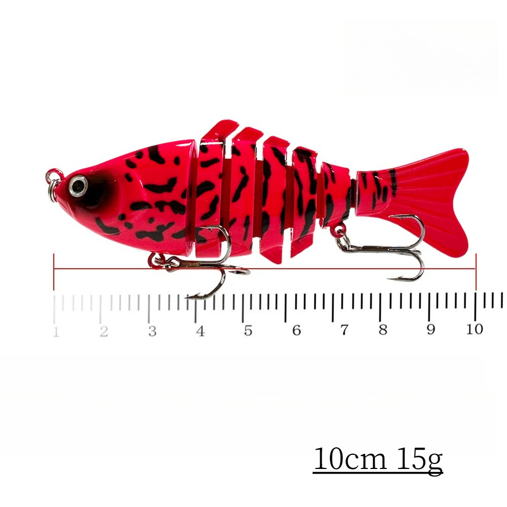 1pc Multi-segment Hard Lure 10 - Fishing Lure Jerkbait ulasan dan harga