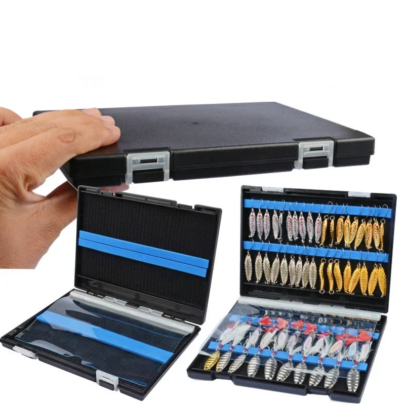 Portable Double Sided Tackle B - Fishing Lure Spoon ulasan dan harga